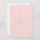 Invitation Cowboy Western Pâques Brunch Fête de chasse aux oe (Dos)