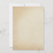 Invitation Cowboy Western Rodeo Wild West fête d'anniversaire (Dos)