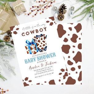 Invitation Cowboy Wild West Rodeo Western Boy Baby shower