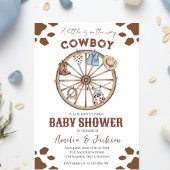 Invitation Cowboy Wild West Rodeo Western Boy Baby shower