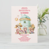 Invitation Cowgirl 1st Rodeo Premier anniversaire (Debout devant)