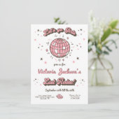 Invitation Cowgirl Bachelorette Itinéraire Allons les filles (Debout devant)