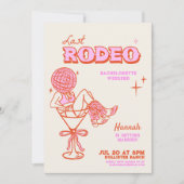 Invitation Cowgirl Bachelorette Western Beach Party (Devant)