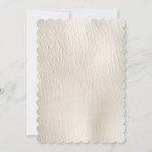 Invitation Cowgirl Brown Florale Occidentale (Dos)