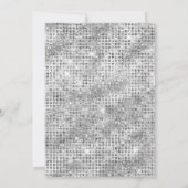 Invitation Cowgirl Disco 40e anniversaire PINK Dance Invitati (Dos)