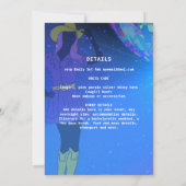 Invitation Cowgirl Disco Bachelorette Lets Go Dernier Ride Ro (Dos)