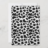 Invitation Cowgirl Disco Rose Premier Rodéo Merci Y'all (Dos)