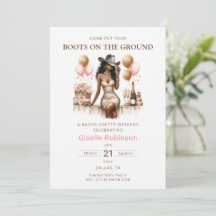 Cowgirl Rodeo Western Party Douche