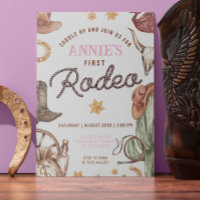Cowgirl Wild West 1er Rodeo Ranch fête d'anniversa