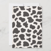 Invitation Cowgirl Wild West Rodeo Ranch fête d'anniversaire (Dos)