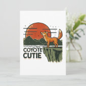 Invitation Coyote (Debout devant)