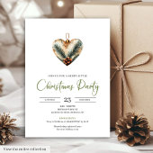 Invitation Cozy Boho Earthy Botanical Christmas Dinner Invitе