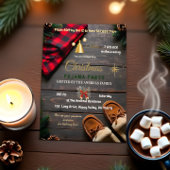 INVITATION COZY CHRISTMAS PAJAMA JAM