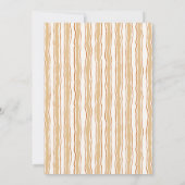 Invitation Cozy Fall Baby Shower | Neutral Cream & orange (Dos)