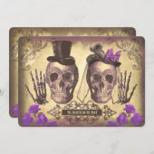 Invitation cr pour Doug (Devant / Derrière)