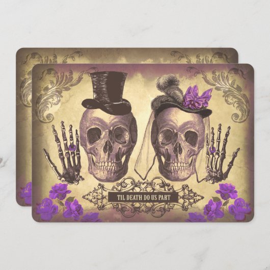 Invitation cr pour Doug (Devant / Derrière)