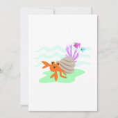 Invitation Crabe d'Hermite (Devant)