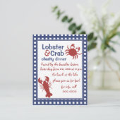 Invitation Crabe et homard ! (Debout devant)