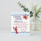 Invitation Crabe et homard ! (Debout devant)