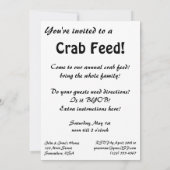 Invitation Crabe vu de dos par Vincent van Gogh (Dos)