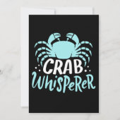 Invitation Crabe Whisperer (Devant)