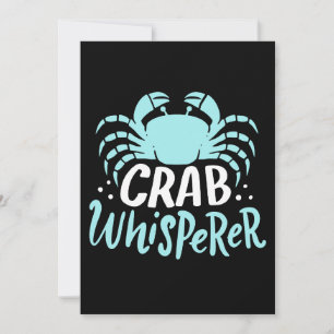 Invitation Crabe Whisperer
