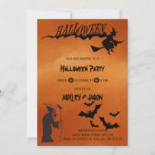 Invitation Crainte adulte Halloween Parti Décès (Devant)