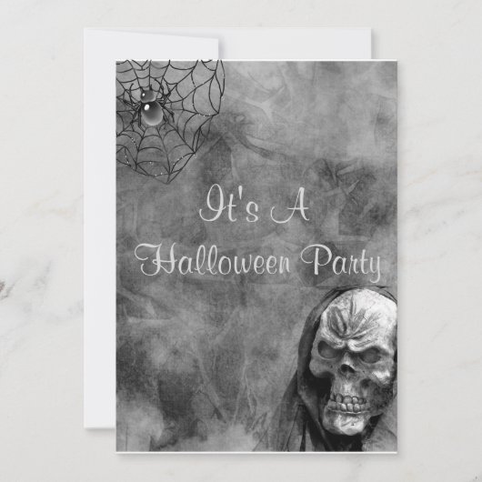 Invitation Crâne (Devant)