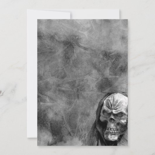 Invitation Crâne (Dos)