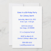 Invitation Crane de construction orange (Dos)