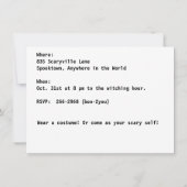 Invitation Crâne de Oaxaca, La Calavera Oaxaqueña (Dos)