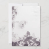 Invitation crâne de sucre rustique - Jour des mort (Dos)