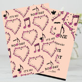 Invitation Crâne rose orange Éffrayant Halloween 1er annivers