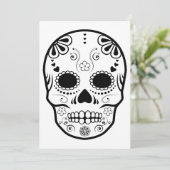 Invitation crânes de sucre : 1 (Debout devant)