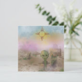 Invitation Crash de vaisseau spatial extraterrestre Roswell N (Debout devant)