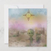 Invitation Crash d'ovni à Roswell au Nouveau-Mexique  (Devant)