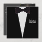 Invitation cravate-partie-bachelor-forhim-tuxedo-bow (Devant / Derrière)
