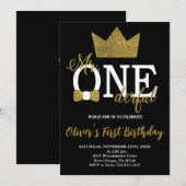 Invitation Cravate, Petit Homme, M. Anniversaire (Devant / Derrière)