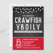 Invitation Crawfish Boil Couples de douche (Devant)