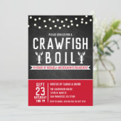 Invitation Crawfish Boil Couples de douche (Debout devant)