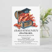 Invitation Crawfish Boil Graduation Party | Southern Style (Debout devant)