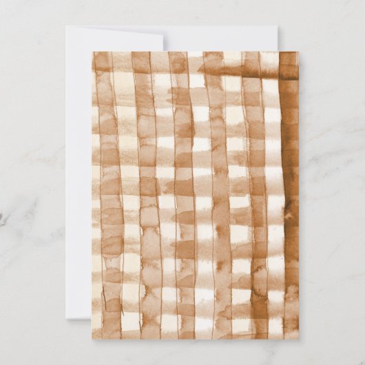 Invitation Crawfish Boisson de fruits de mer (Dos)