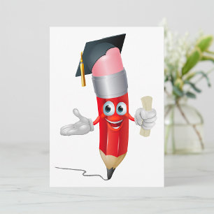 Invitation Crayon diplômé