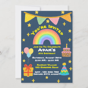 Invitation Crayon Modifiable de Style – Fiesta de Célébration