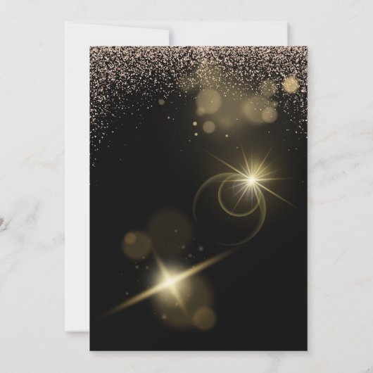 Invitation Crazy disco techno anniversaire psychédélique (Dos)