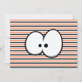 Invitation Crazy Eyes Faisons-nous une Halloween effrayante S (Dos)