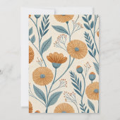 Invitation Cream Garden Botanical Baby Shower (Dos)