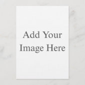 Invitation Create Your Own white  (Devant)