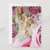 Invitation Création de colliers Roses (Dos)