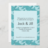 Invitation Création de vagues (Devant / Derrière)